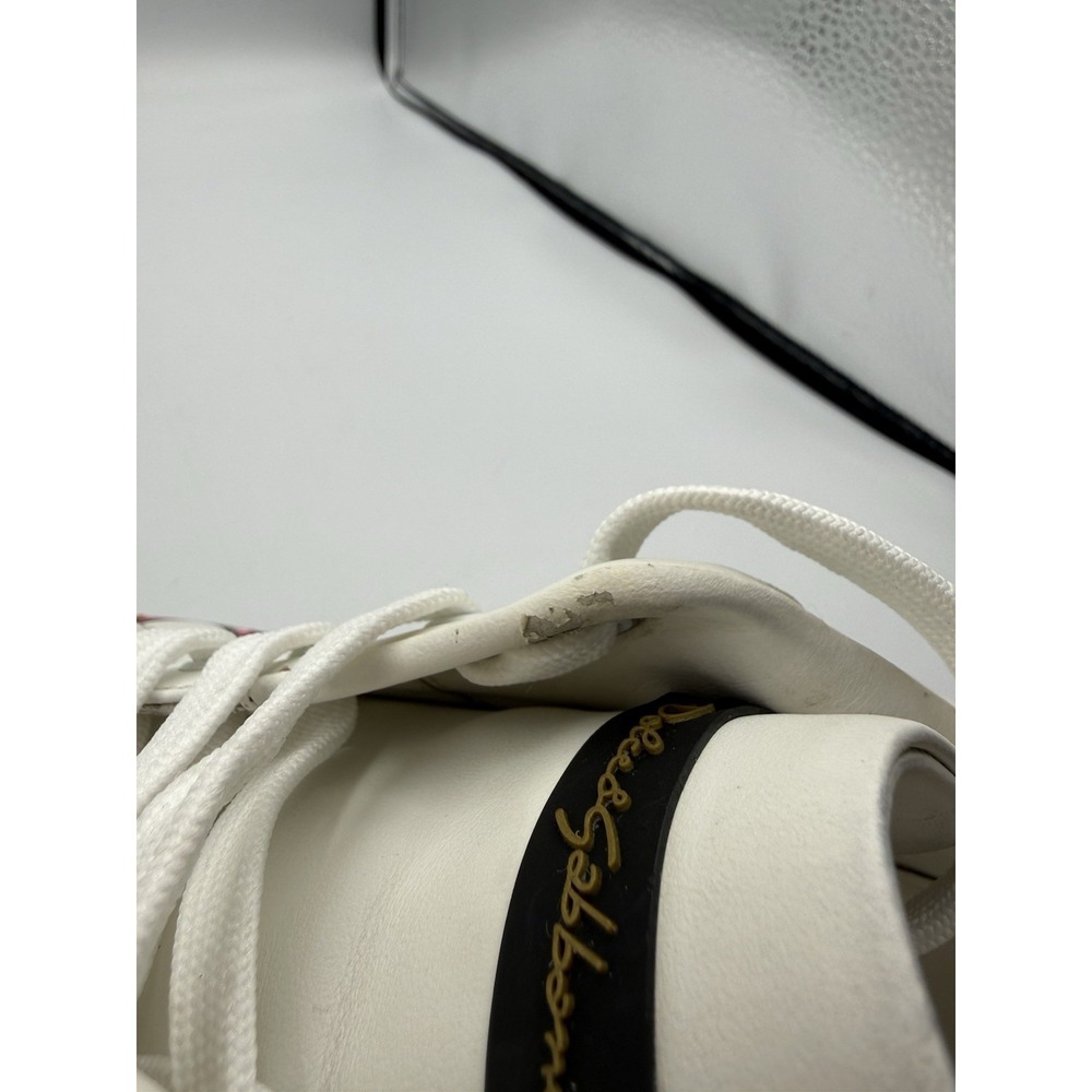 Dolce & Gabbana Portofino Graffiti Sneakers White Leather Men Size 10 US 11 - Picture 16 of 16